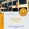 Apostila Professor de Educação Física Prefeitura de Ouro SC 2026