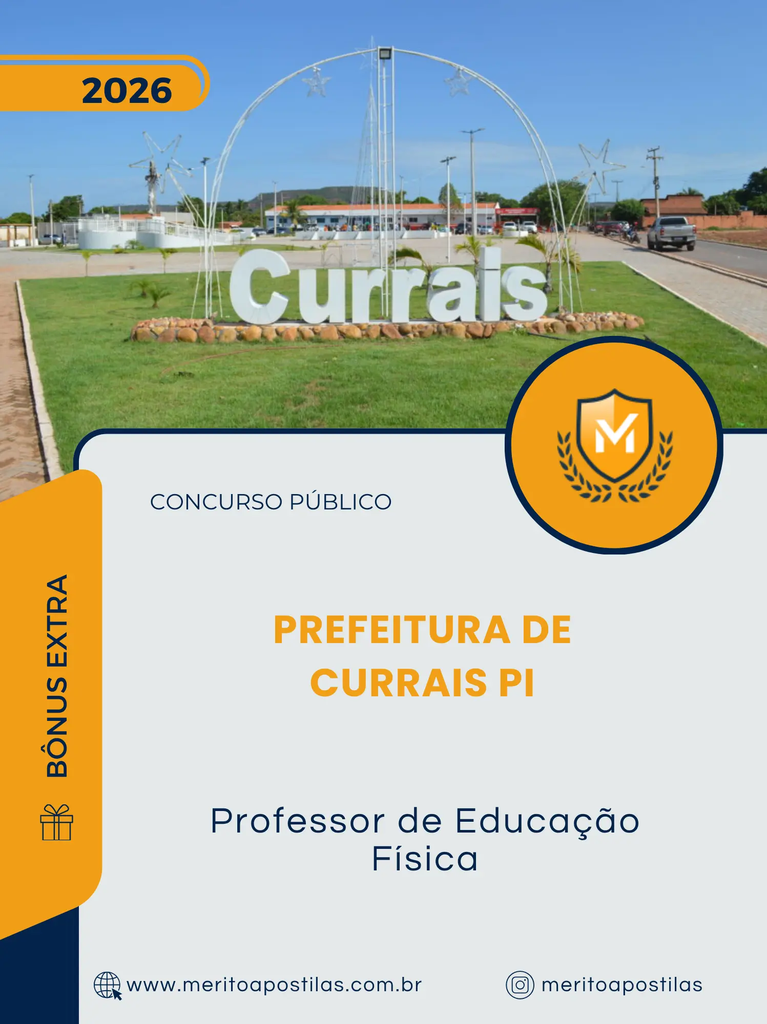 Apostila Professor de Educação Física Prefeitura de Currais PI 2026