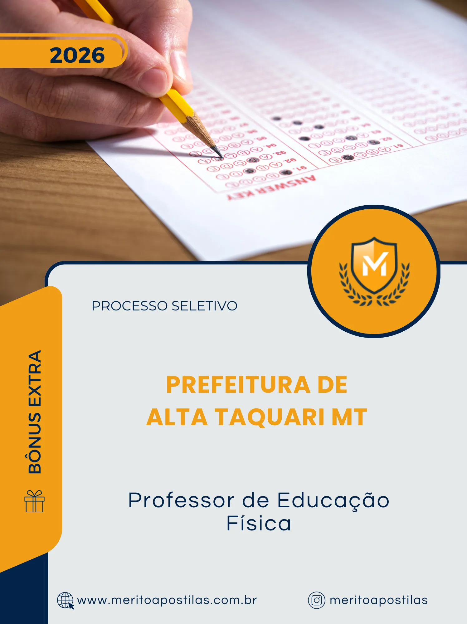 Apostila Professor de Educação Física Prefeitura de Alta Taquari MT 2026