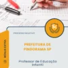 Apostila Professor de Educação Infantil Prefeitura de Pindorama SP 2026