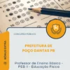 Apostila Professor de Ensino Básico PEB II Educação Física Prefeitura de Poço Dantas PB 2026