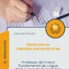 Apostila Professor de Ensino Fundamental de Língua Portuguesa do 6 ao 9 Ano Prefeitura de Timbaúba dos Batistas RN 2026
