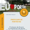Apostila Professor de Ensino Fundamental de Séries Finais Disciplina Português Prefeitura de Portão RS 2026