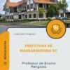 Apostila Professor de Ensino Religioso Prefeitura de Massaranduba SC 2026