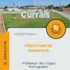 Apostila Professor de Língua Portuguesa Prefeitura de Currais PI 2026