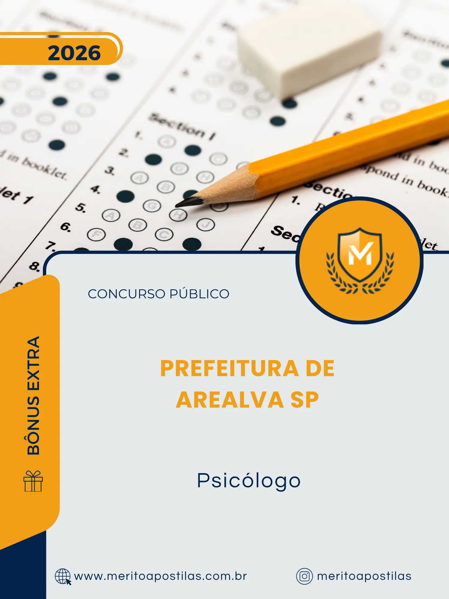 Apostila Psicólogo Prefeitura de Arealva SP 2026