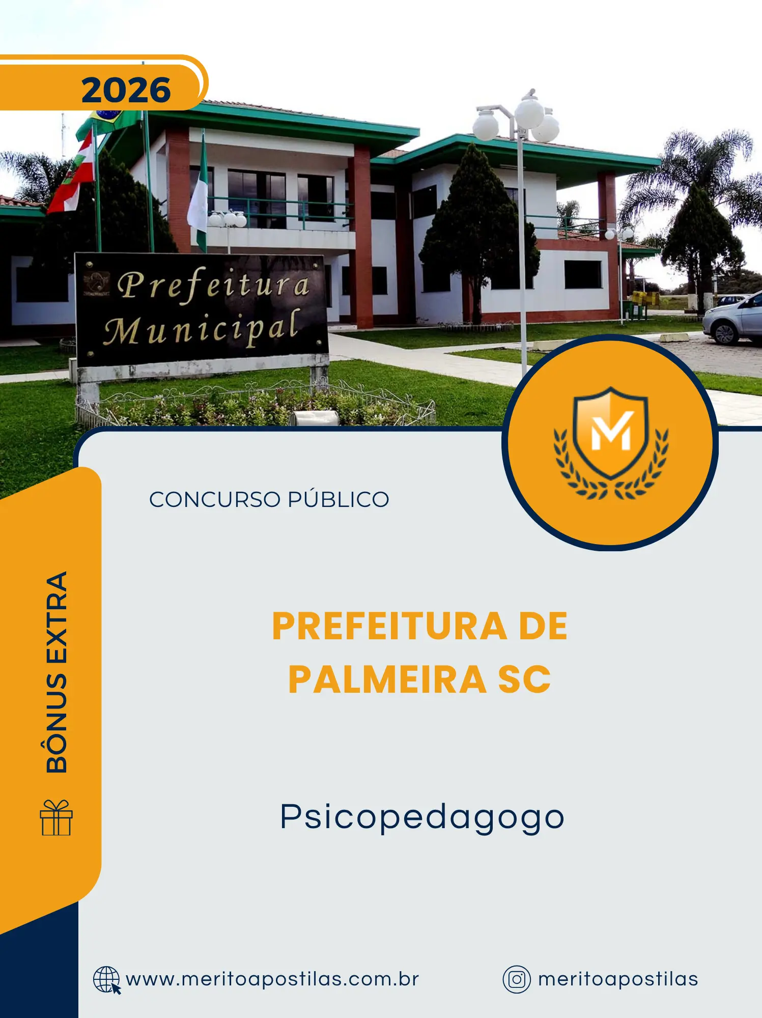 Apostila Psicopedagogo Prefeitura de Palmeira SC 2026