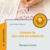 Apostila Recepcionista Câmara de São José do Sabugi PB 2026
