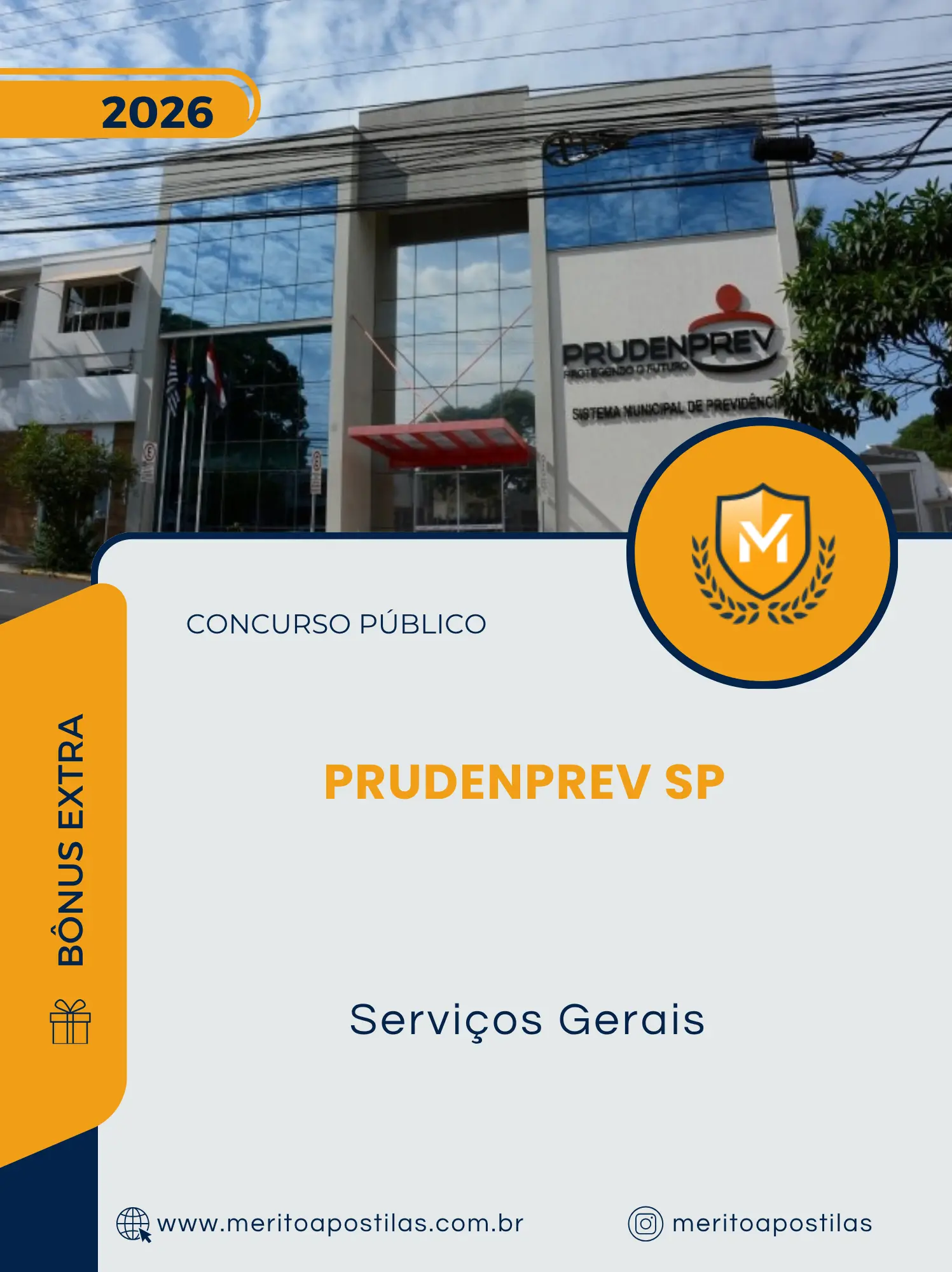 Apostila Serviços Gerais Concurso Público PRUDENPREV SP 2026