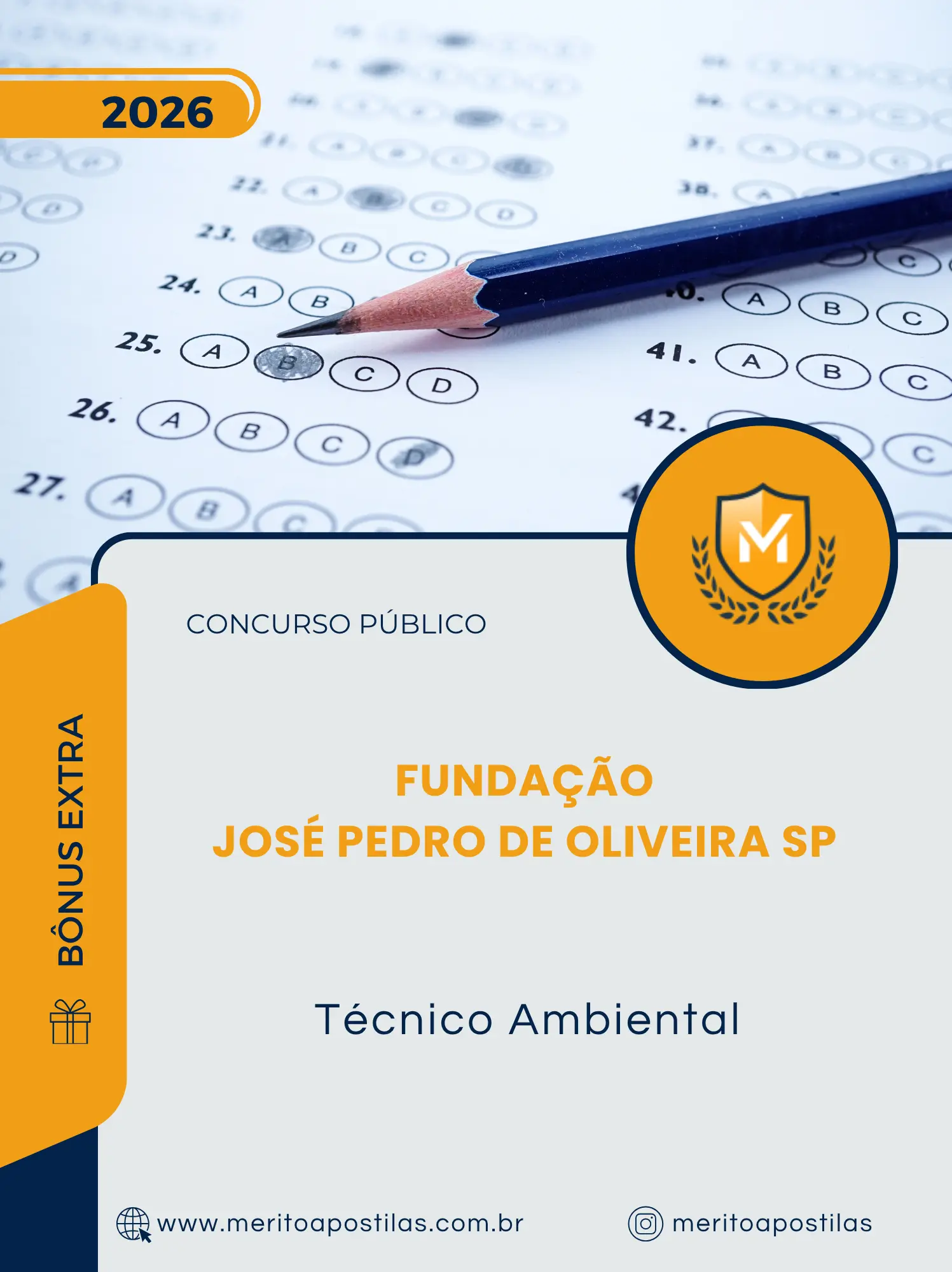 Apostila Técnico Ambiental Fundação José Pedro de Oliveira SP 2026