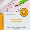 Apostila Técnico Em Segurança Do Trabalho Prefeitura de Horizonte CE 2026
