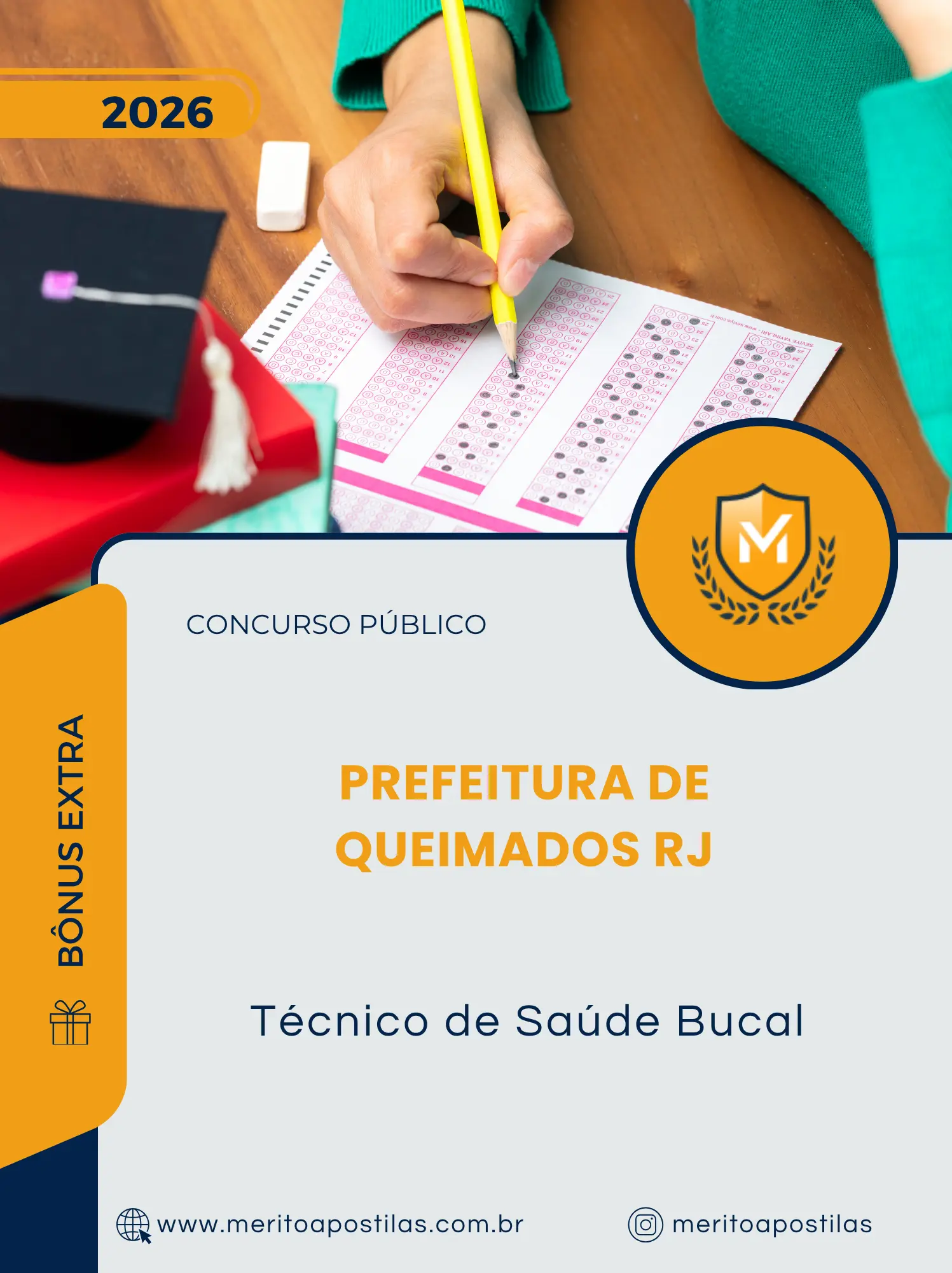 Apostila Técnico de Saúde Bucal Prefeitura de Queimados RJ 2026