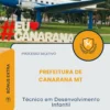 Apostila Técnico em Desenvolvimento Infantil Prefeitura de Canarana MT 2026