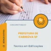 Apostila Técnico em Edificações Prefeitura de Cabreúva SP 2026