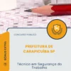 Apostila Técnico em Segurança do Trabalho Prefeitura de Carapicuíba SP 2026