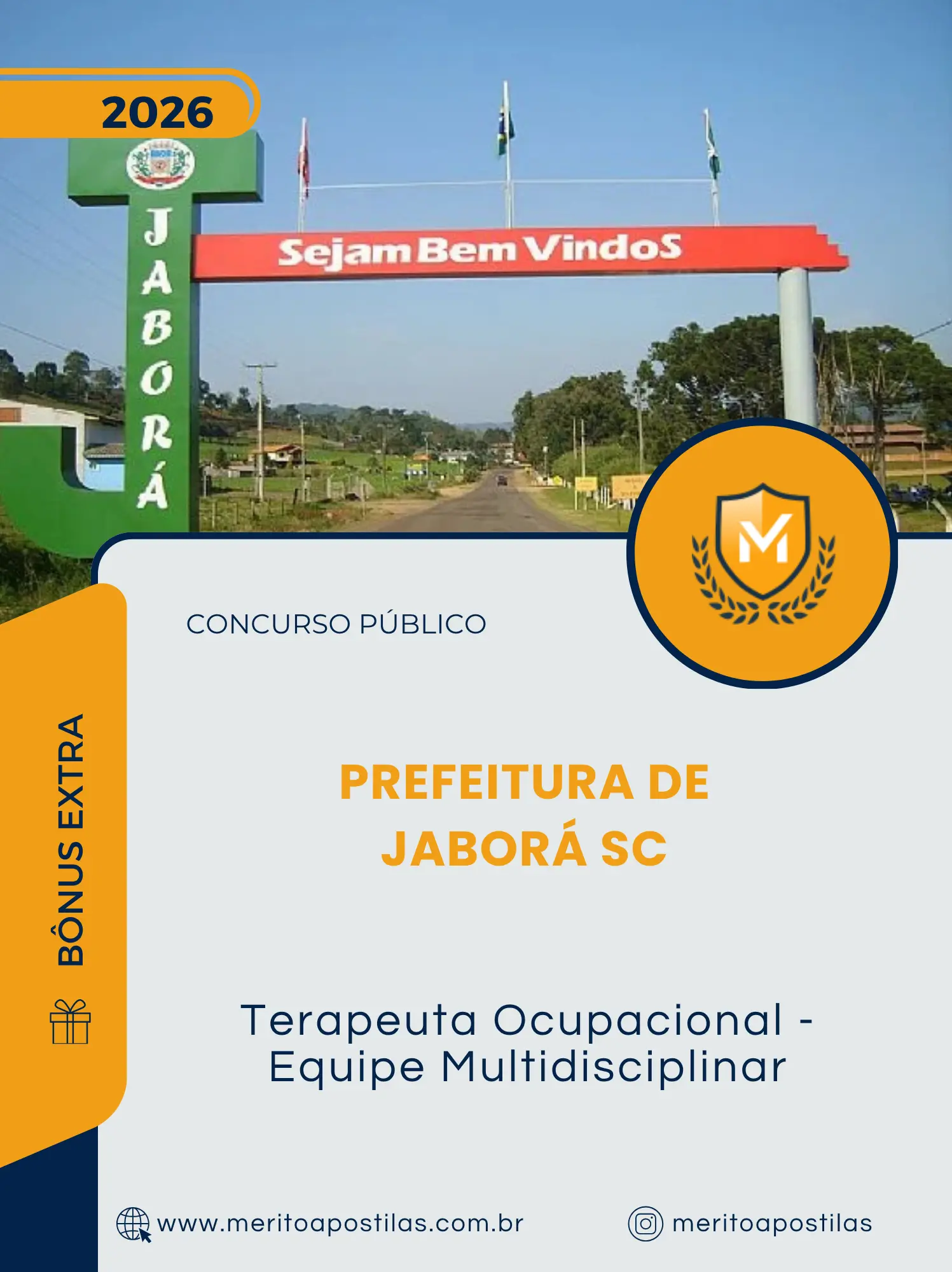 Apostila Terapeuta Ocupacional Equipe Multidisciplinar Prefeitura de Jaborá SC 2026