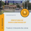 Apostila Tradutor Intérprete De Libras Prefeitura de Santa Gertrudes SP 2026
