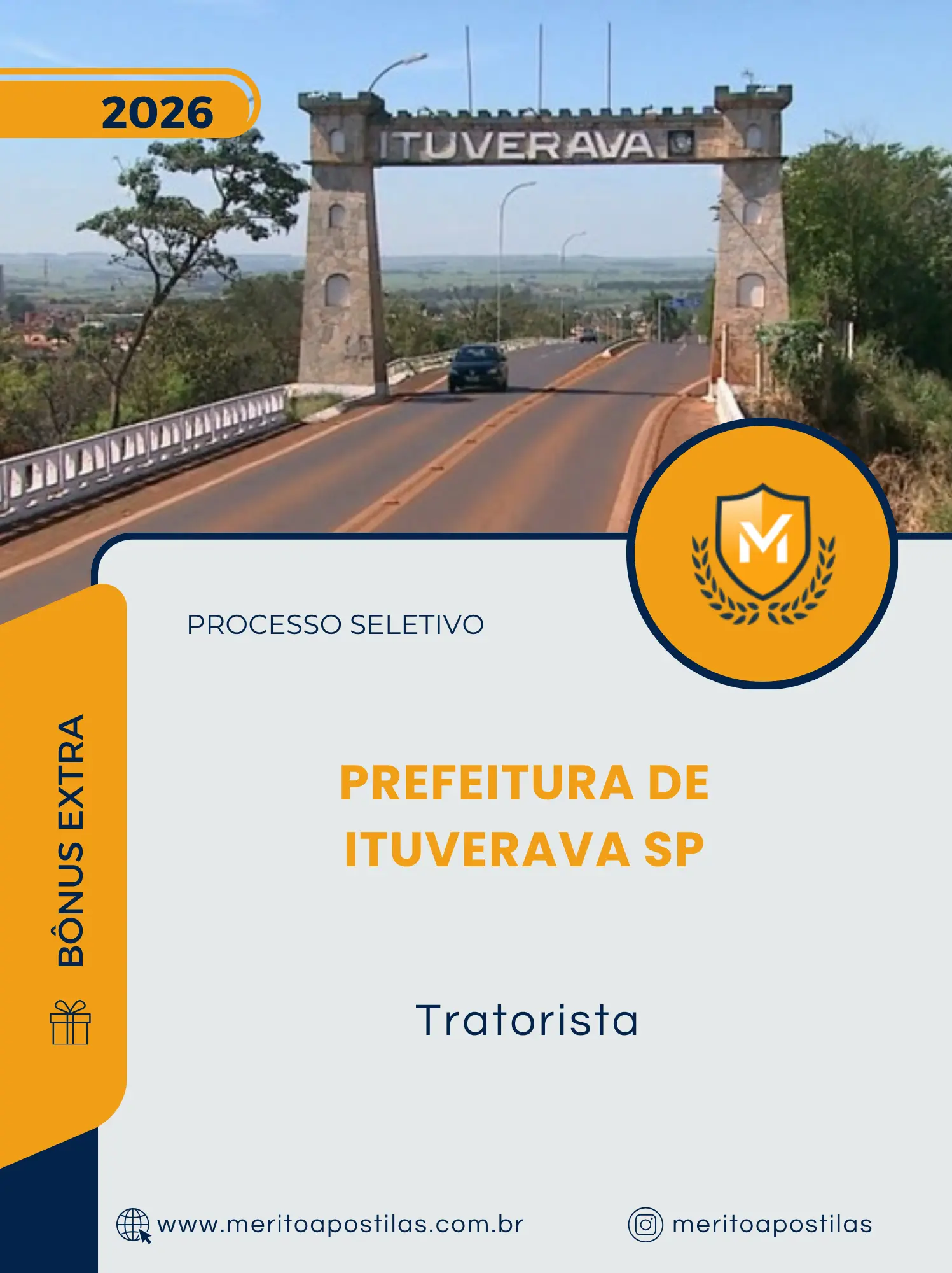 Apostila Tratorista Prefeitura de Ituverava SP 2026