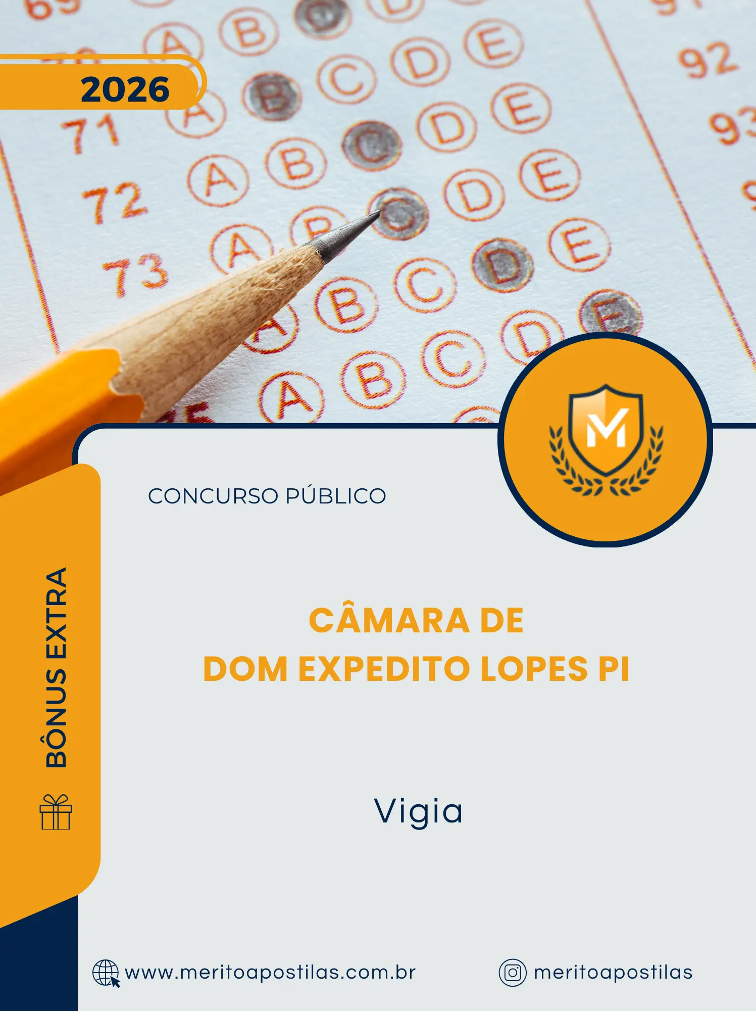 Apostila Vigia Câmara de Dom Expedito Lopes PI 2026