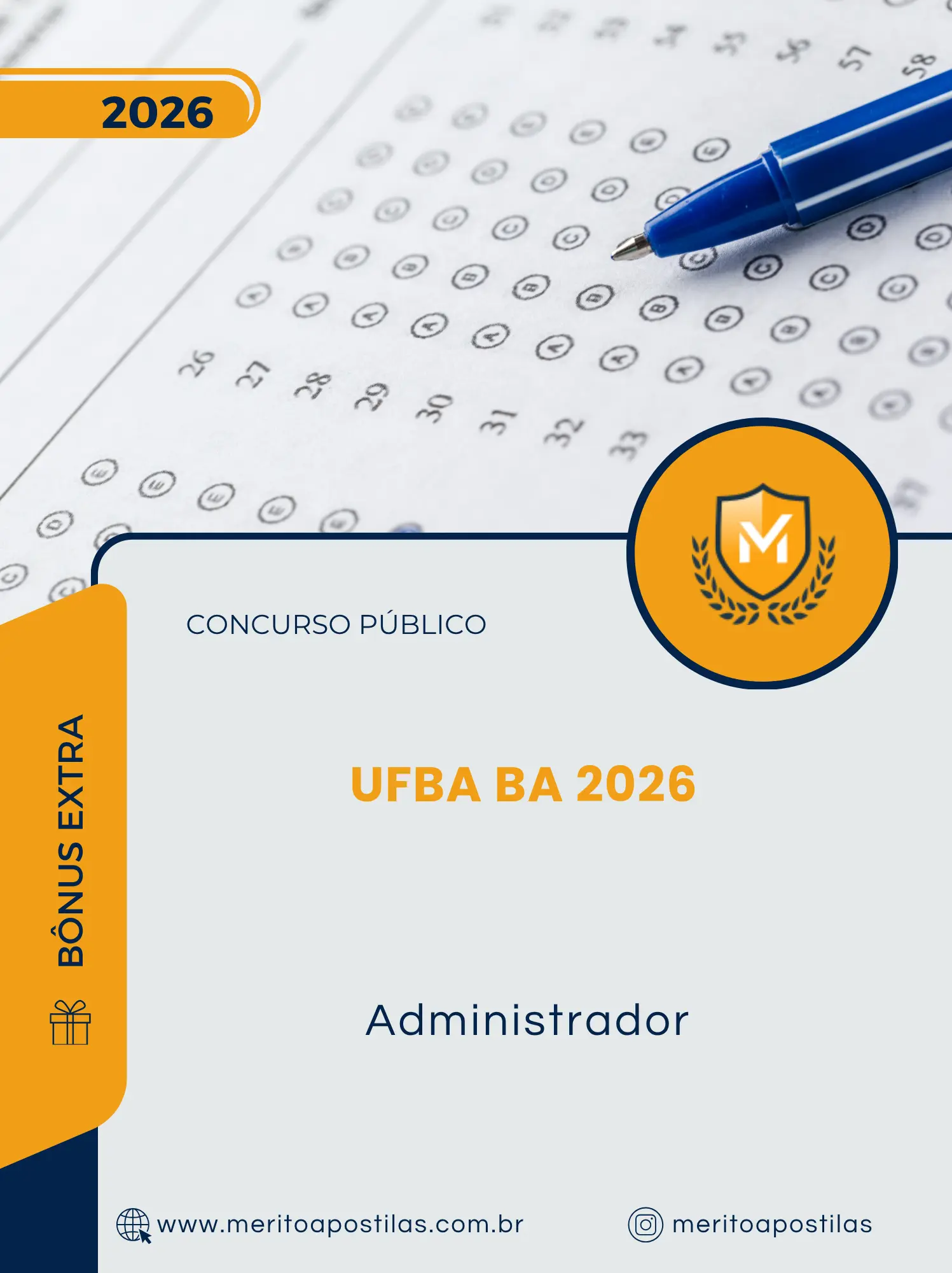 Apostila Administrador Concurso Público UFBA BA 2026