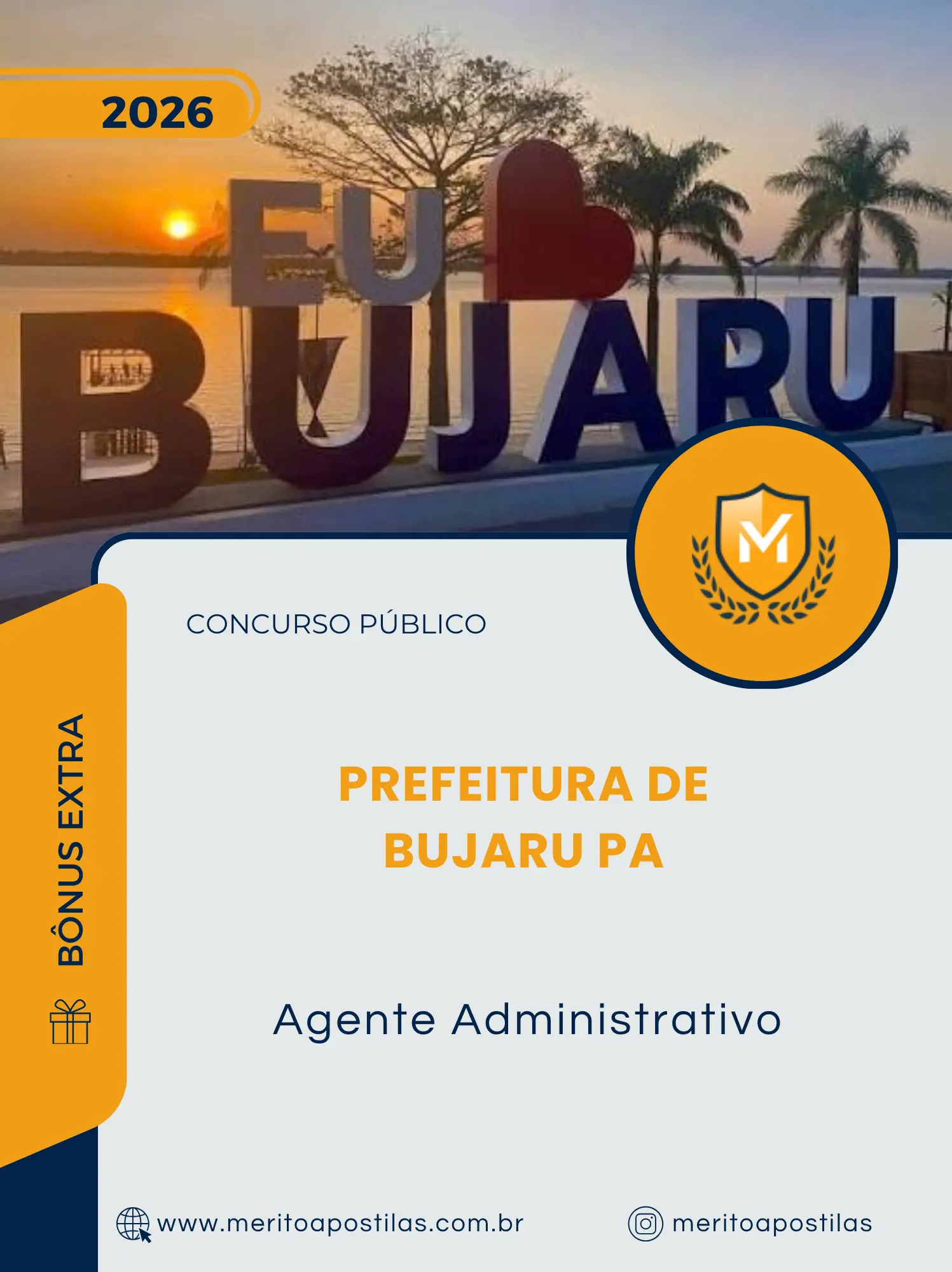 Apostila Agente Administrativo Prefeitura de Bujaru PA 2026