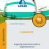 Apostila Agente Administrativo Operacional Concurso Público CASAN SC 2026