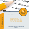 Apostila Agente Comunitário de Saúde Prefeitura de Witmarsum SC 2026