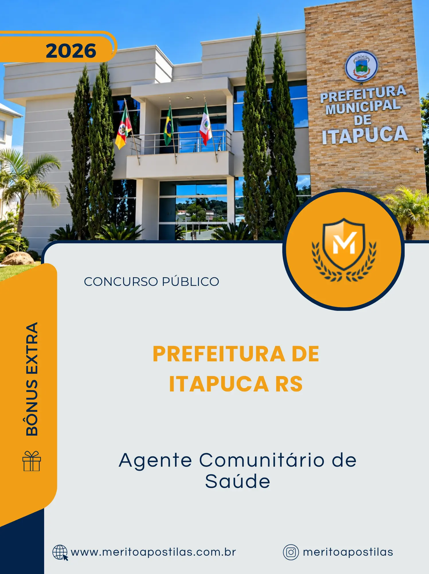Apostila Agente Comunitário de Saúde Prefeitura de Itapuca RS 2026