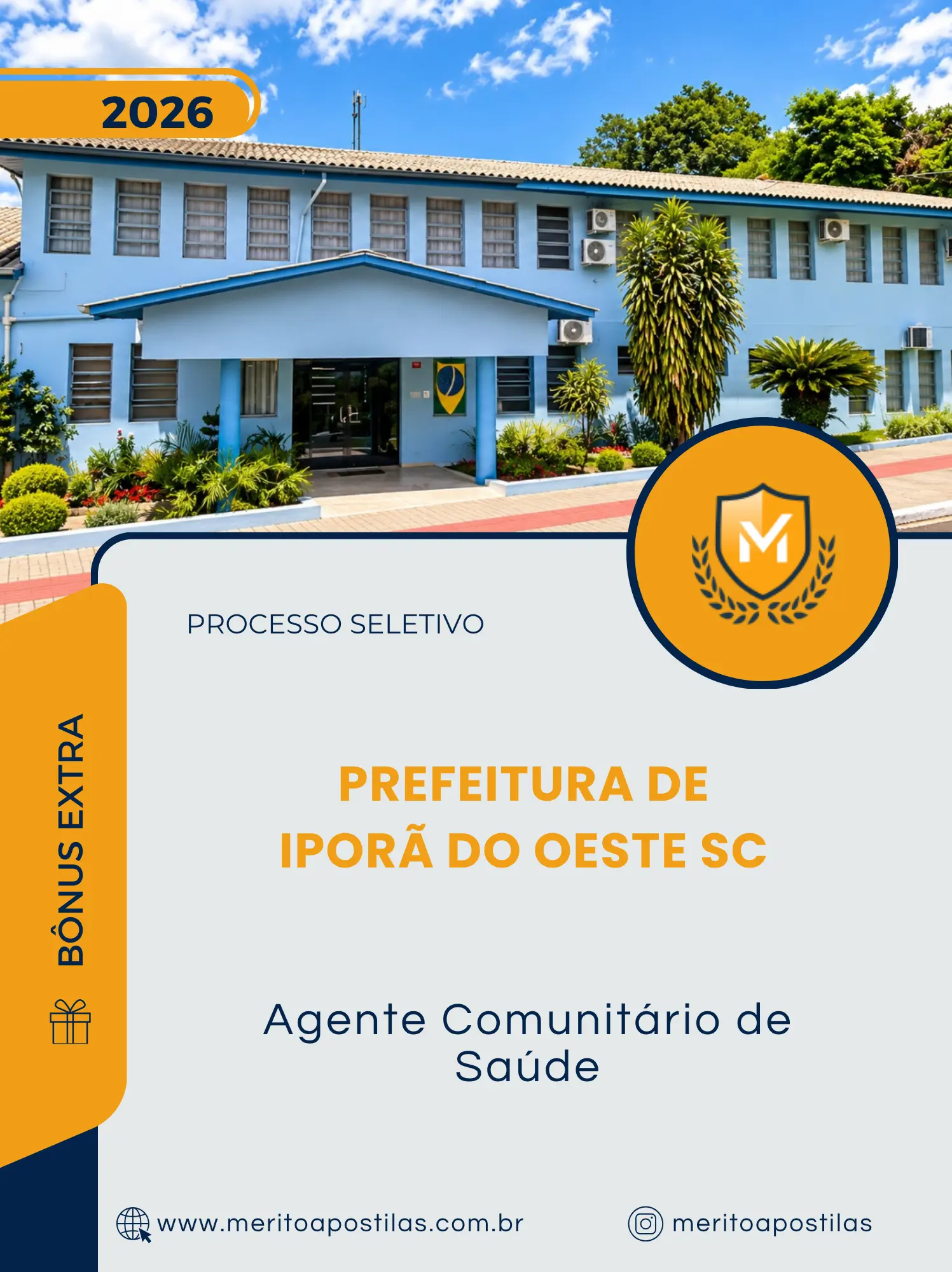 Apostila Agente Comunitário de Saúde Prefeitura de Iporã do Oeste SC 2026