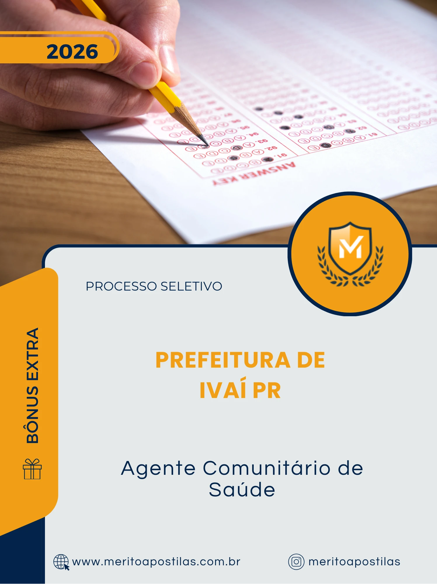 Apostila Agente Comunitário de Saúde Prefeitura de Ivaí PR 2026