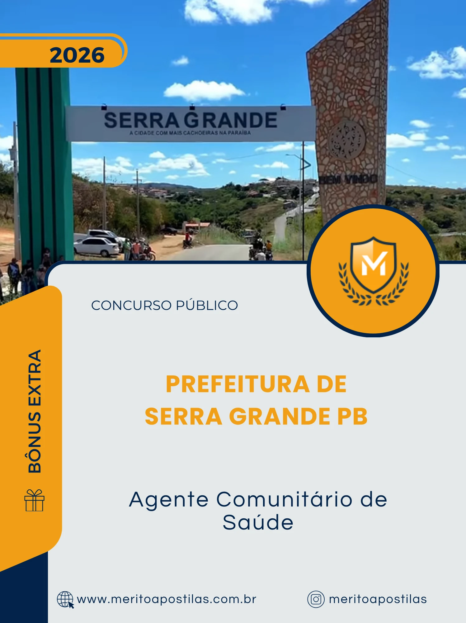 Apostila Agente Comunitário de Saúde Prefeitura de Serra Grande PB 2026