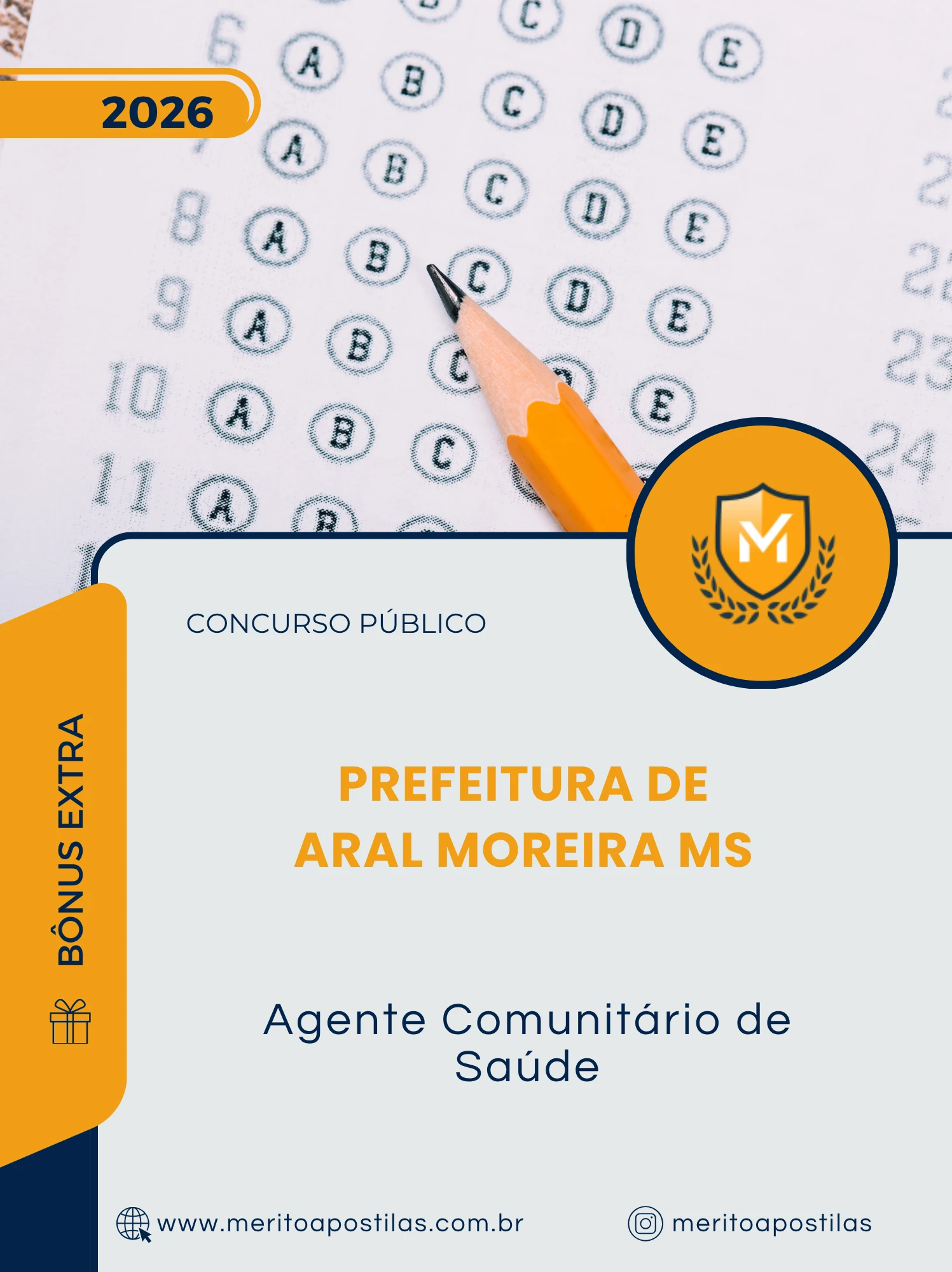 Apostila Agente Comunitário de Saúde Prefeitura de Aral Moreira MS 2026
