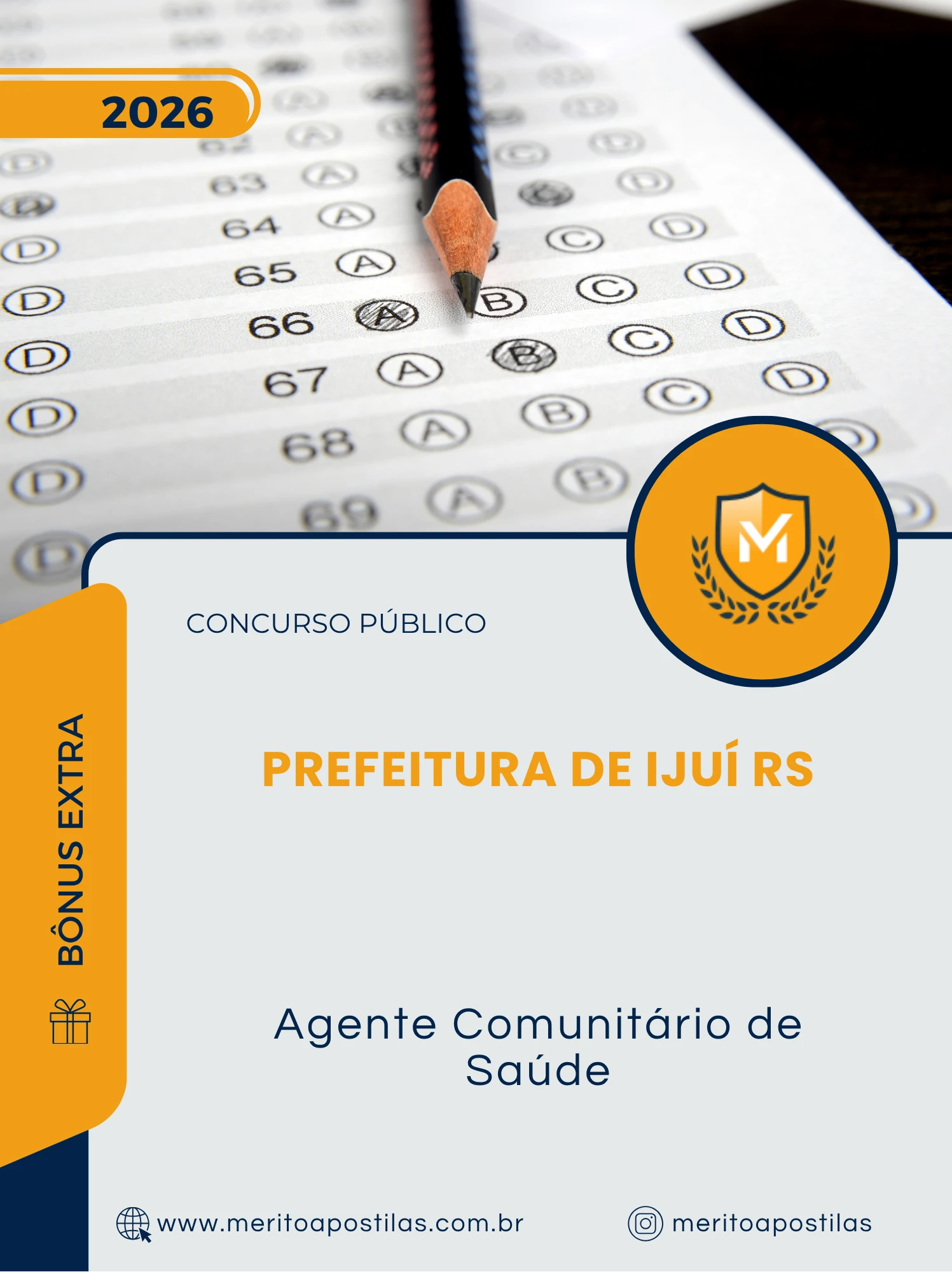 Apostila Agente Comunitário de Saúde Prefeitura de Ijuí RS 2026