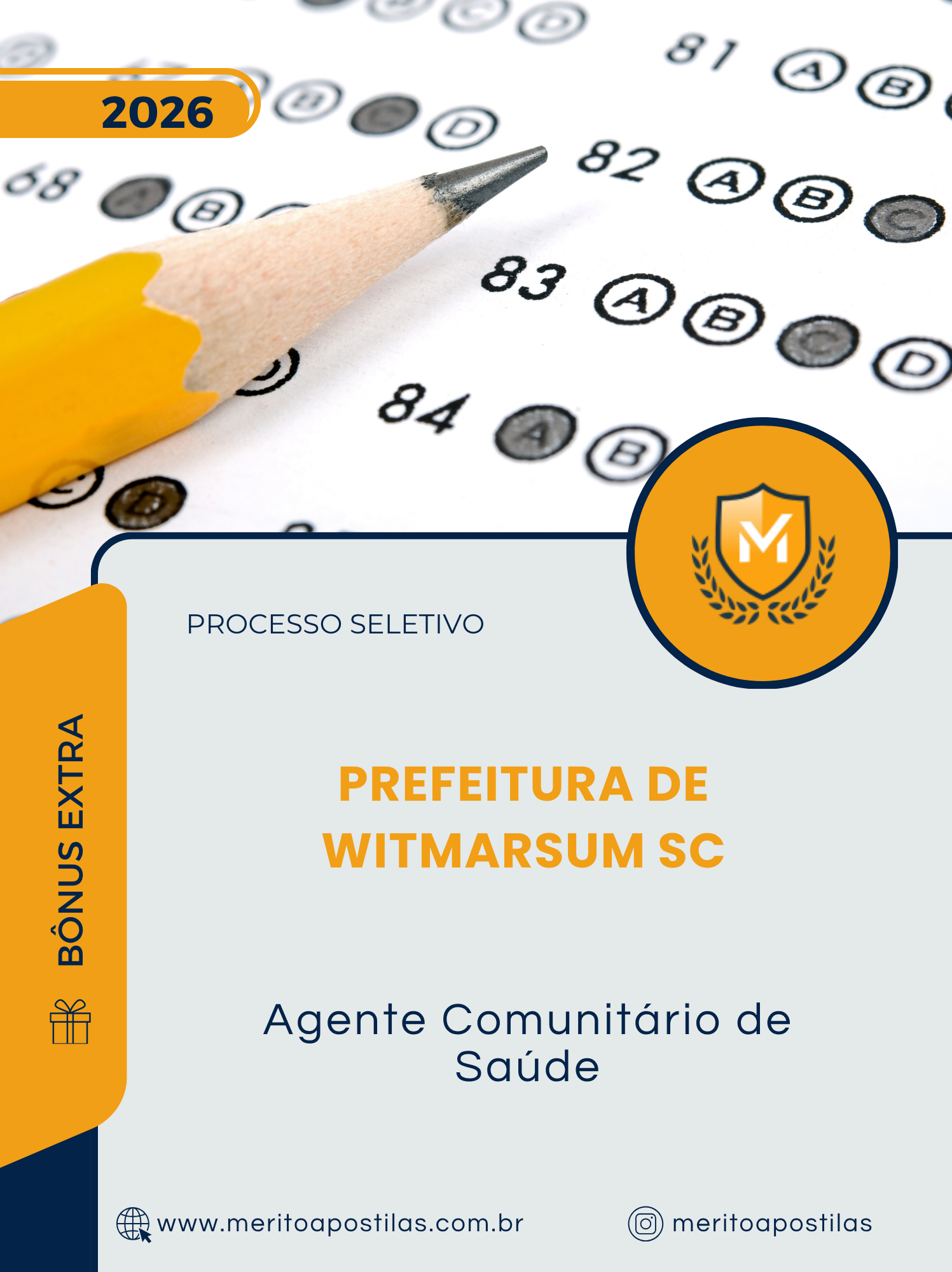 Apostila Agente Comunitário de Saúde Prefeitura de Witmarsum SC 2026