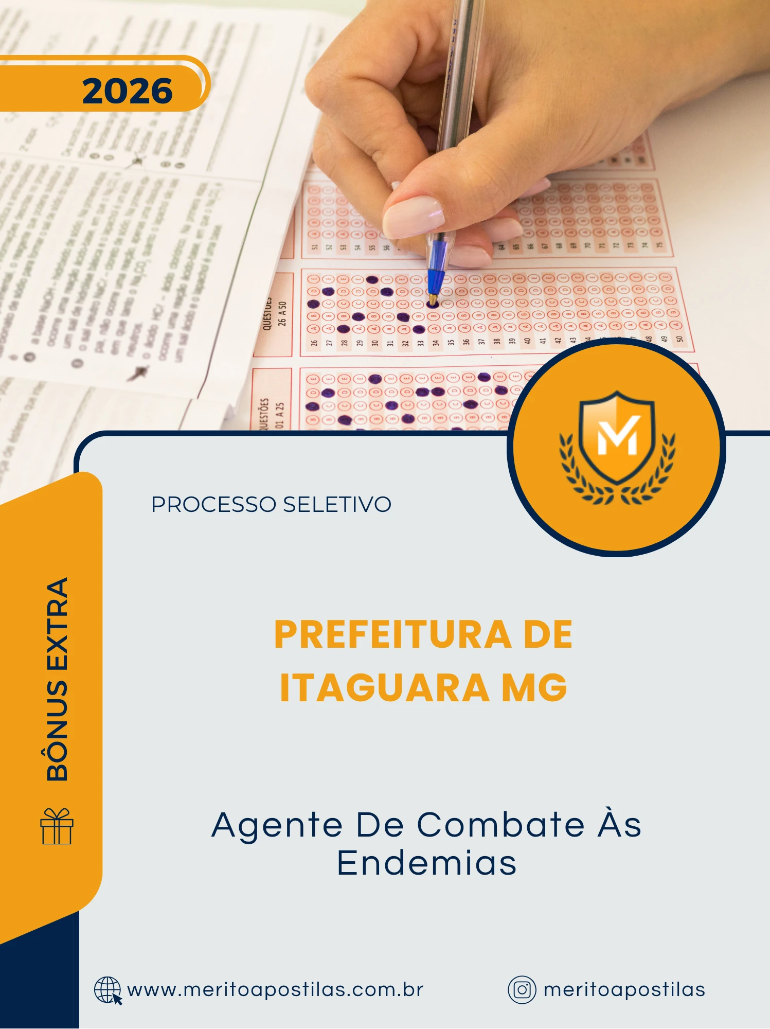 Apostila Agente De Combate Às Endemias Prefeitura de Itaguara MG 2026