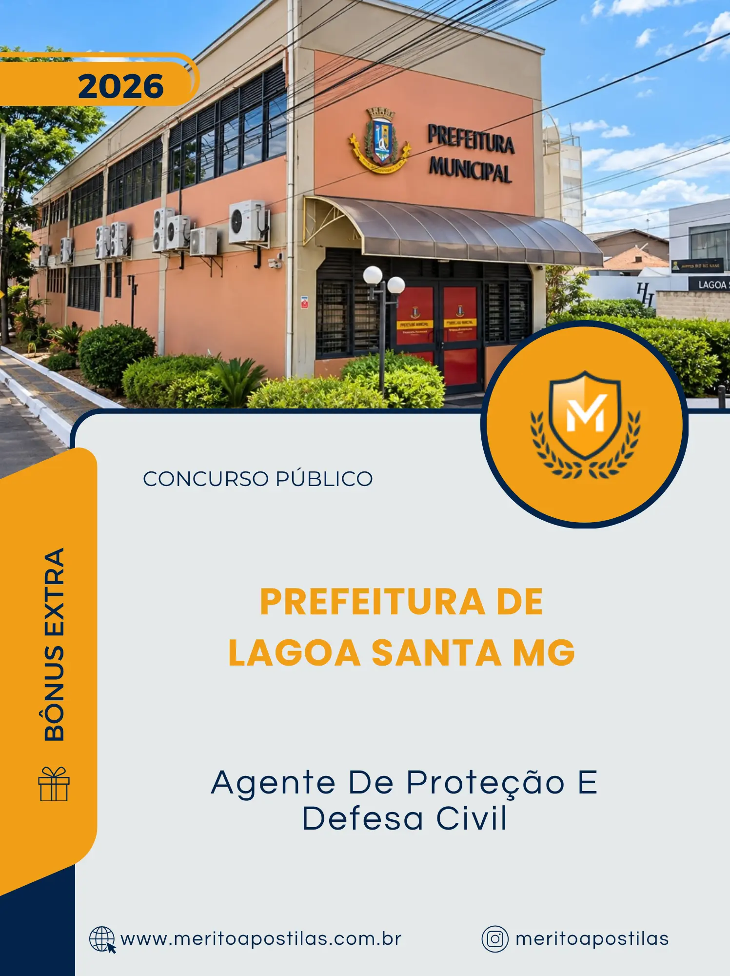 Apostila Agente De Proteção E Defesa Civil Prefeitura de Lagoa Santa MG 2026
