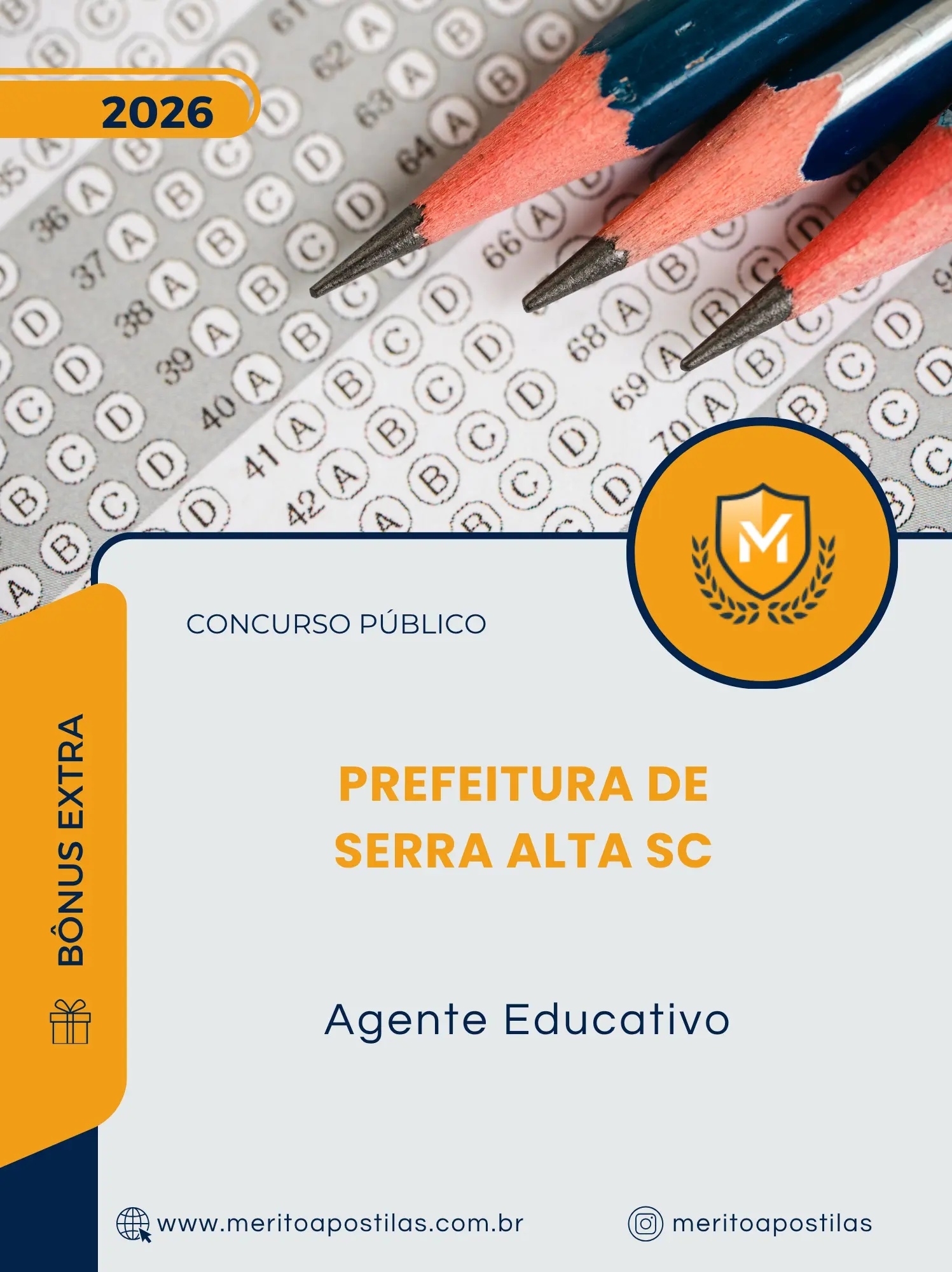 Apostila Agente Educativo Prefeitura de Serra Alta SC 2026