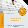 Apostila Agente de Atendimento Especial Prefeitura de Lorena SP 2026