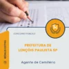 Apostila Agente de Cemitério Prefeitura de Lençóis Paulista SP 2026