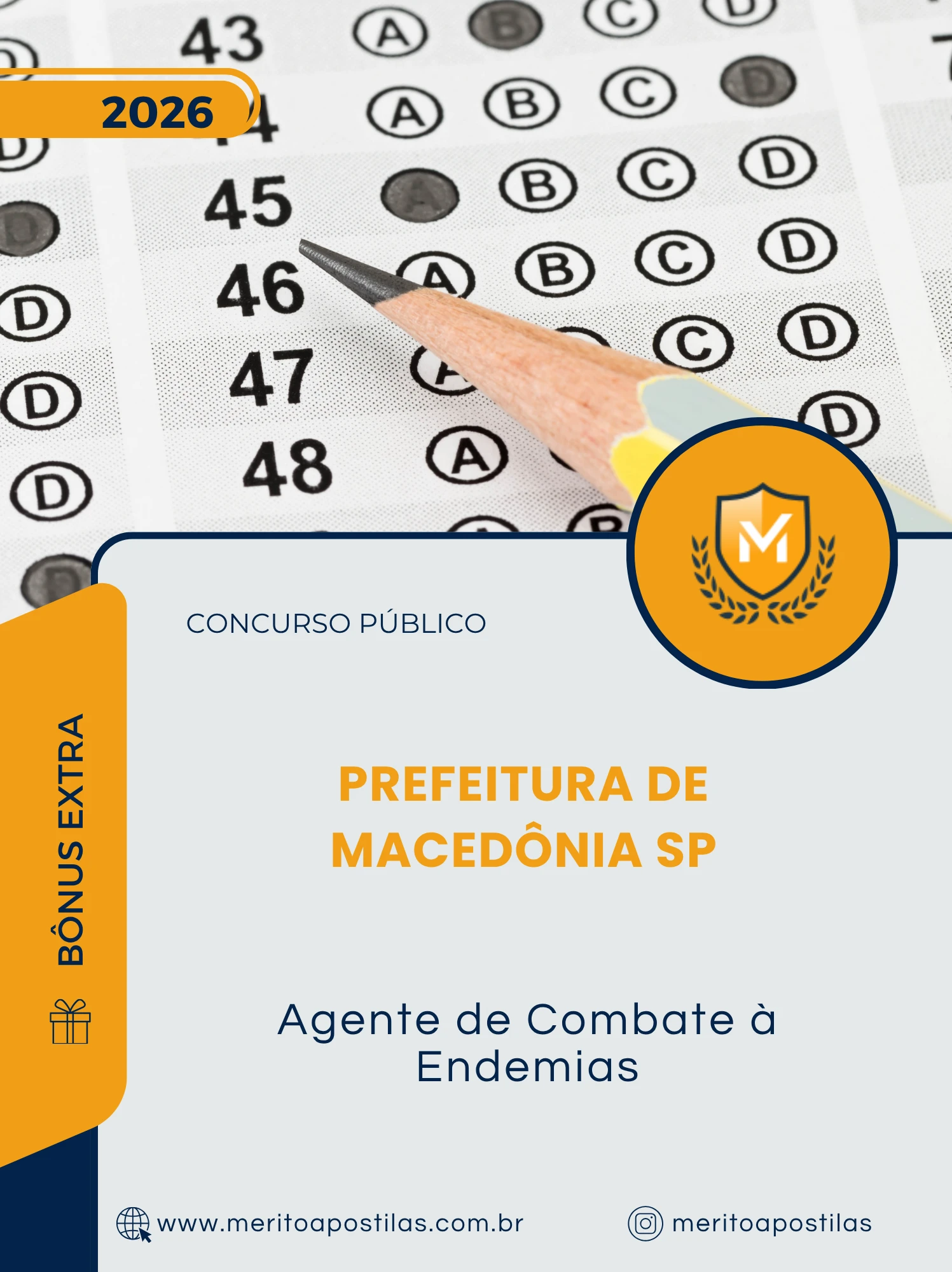 Apostila Agente de Combate à Endemias Prefeitura de Macedônia SP 2026