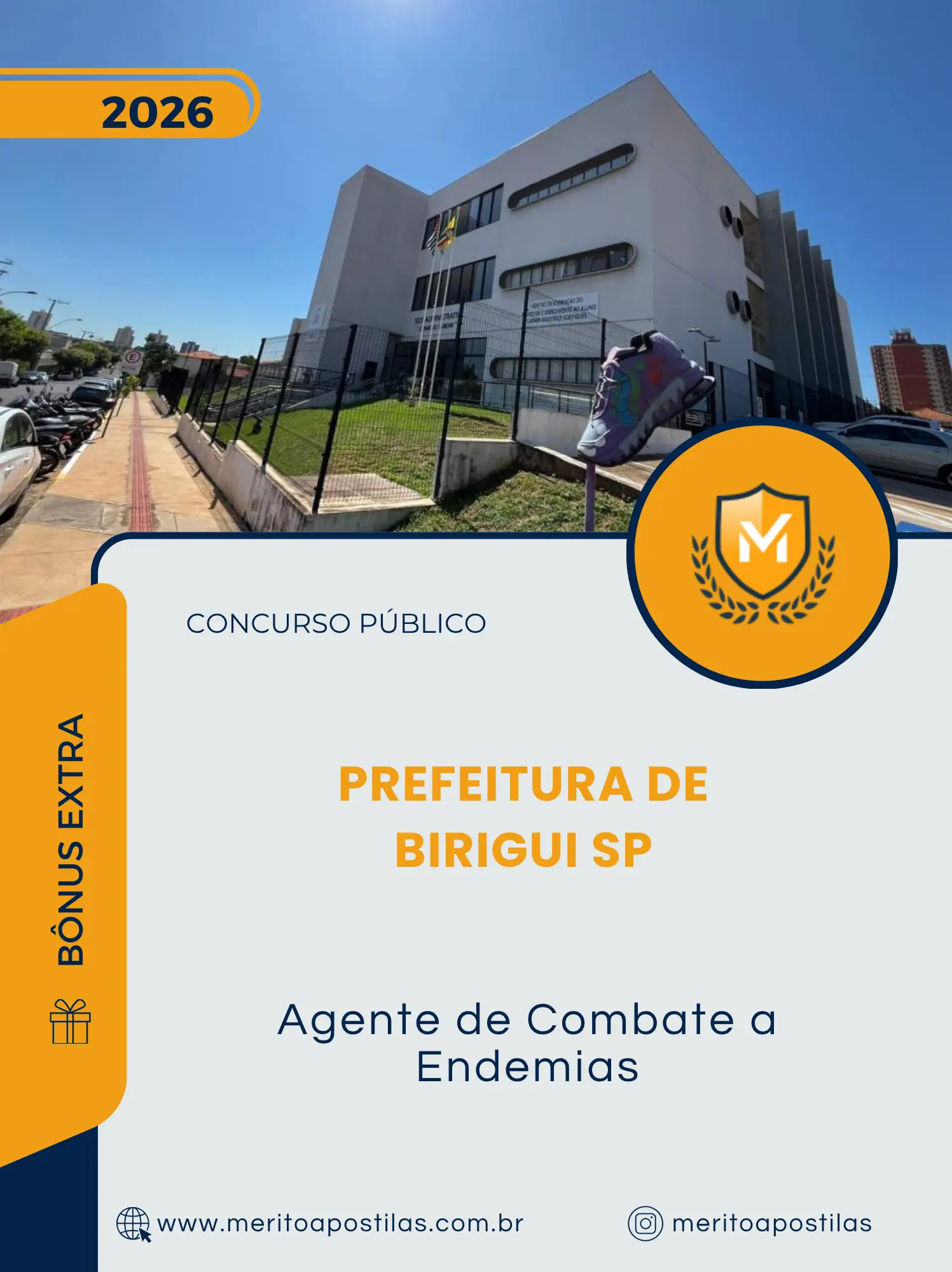 Apostila Agente de Combate a Endemias Prefeitura de Birigui SP 2026