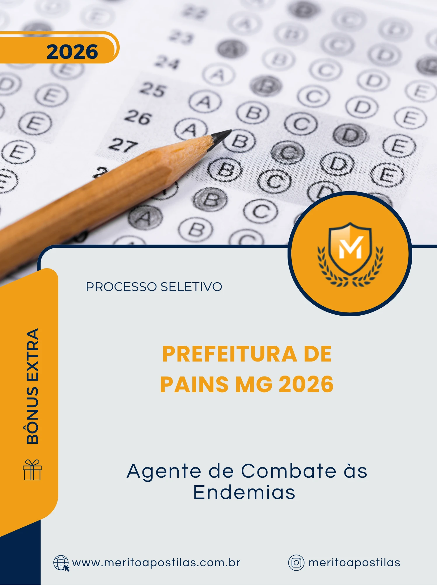 Apostila Agente de Combate às Endemias Prefeitura de Pains MG 2026