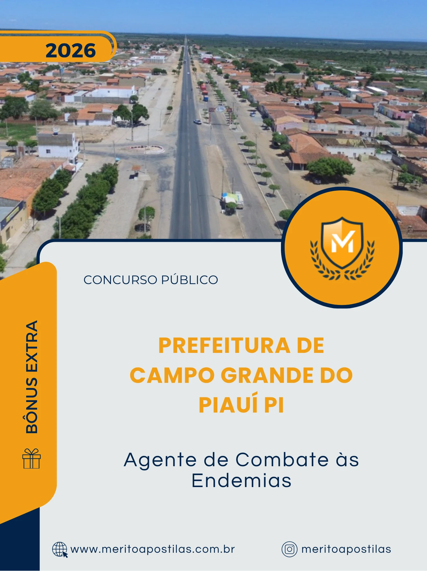Apostila Agente de Combate às Endemias Prefeitura de Campo Grande do Piauí PI 2026