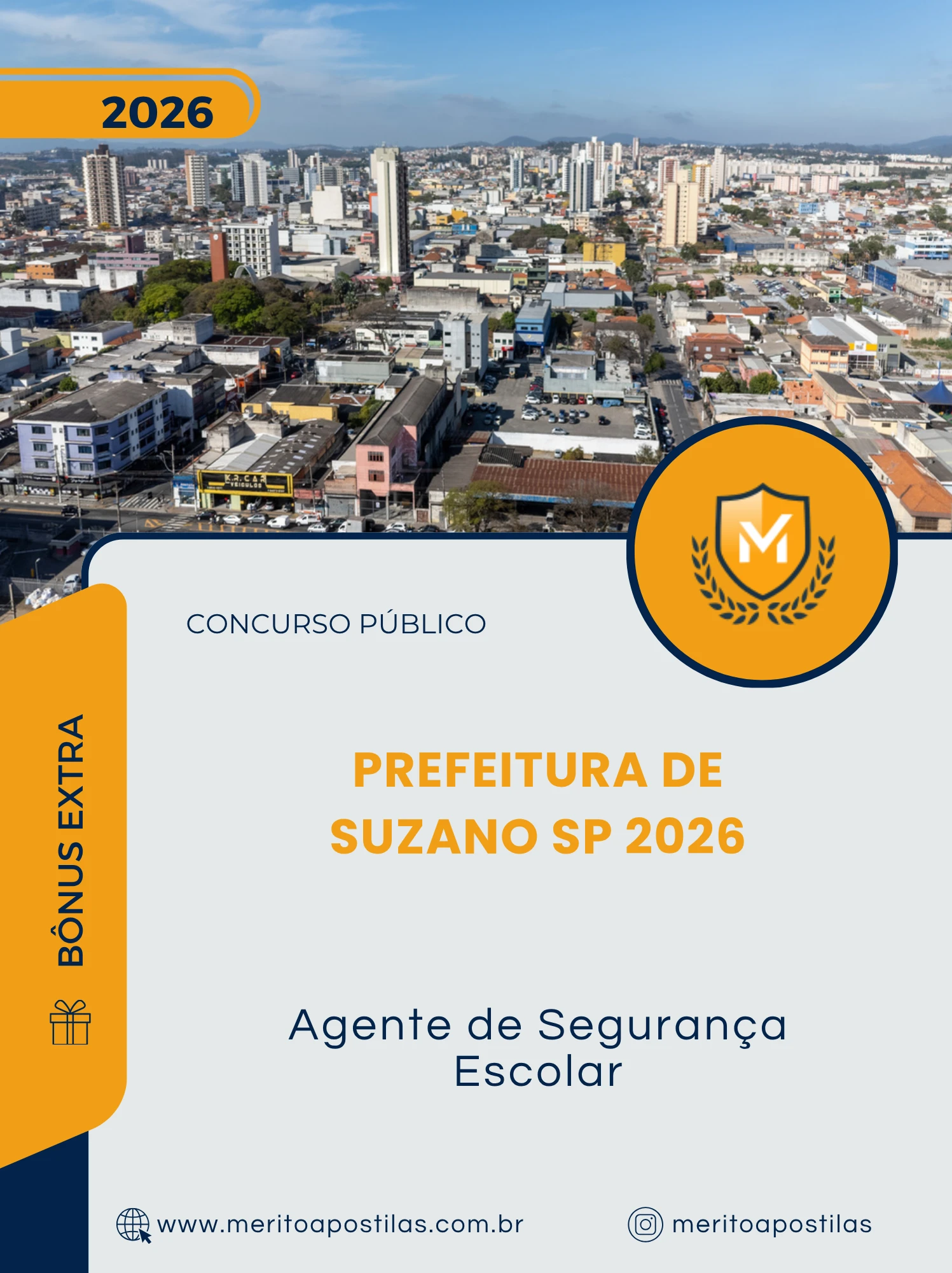 Apostila Agente de Segurança Escolar Prefeitura de Suzano SP 2026