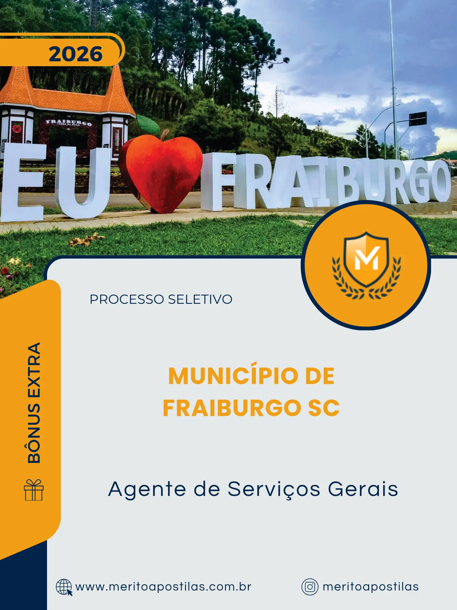Apostila Agente de Serviços Gerais Município de Fraiburgo SC 2026