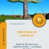 Apostila Agente de serviços Operacionais Limpeza Predial Prefeitura de Zortéa SC 2026