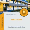 Apostila Analista Administrativo Concurso Público SEAD AP 2026