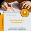 Apostila Apoio Administrativo Educacional Merenda e Limpeza Prefeitura de Novo Horizonte do Norte MT 2026