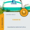 Apostila Assistente Administrativo Concurso Público CASAN SC 2026