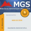 Apostila Assistente Administrativo Processo Seletivo MGS ES 2026